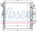 Радіатор охолодження двигуна SSANGYONG ACTYON, NISSENS (64316)