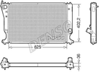 Радиатор охлаждения двигателя TOYOTA AVENSIS, DENSO (DRM50132)