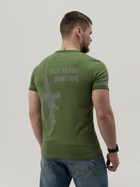 Тактична футболка BEZET Commando 10111 M Хакі (2000094559161) - зображення 2