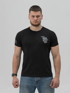 Тактическая футболка BEZET Commando 10118 3XL Черная (2000193042205) - изображение 1