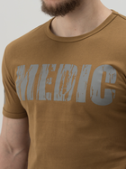 Тактична футболка BEZET Medic 10125 3XL Койот (2000117847718) - зображення 4