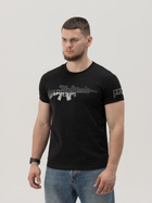 Тактична футболка BEZET Warrior 10131 2XL Чорна (2000105901118) - зображення 3