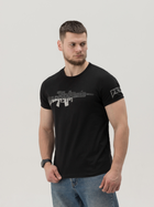 Тактическая футболка BEZET Warrior 10131 S Черная (2000124224175) - изображение 4