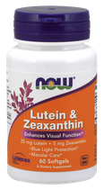 Натуральная добавка Now Foods Lutein and Zeaxanthin мягкие Капсулы