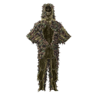 Костюм маскувальний Helikon-Tex Leaf Ghillie Set Camouflage Suit Woodland