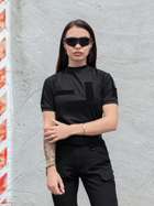 Тактическая футболка женская BEZET 10331 L Черная (ROZ6501032278) - изображение 6