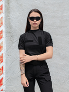 Тактична футболка жіноча BEZET 10331 XS Чорна (ROZ6501032282) - зображення 6