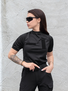 Тактична футболка жіноча BEZET 10331 3XL Чорна (ROZ6501032284) - зображення 8
