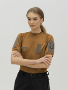 Тактична футболка жіноча BEZET 10340 2XL Койот (ROZ6501032290) - зображення 3