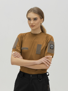 Тактична футболка жіноча BEZET 10340 3XL Койот (ROZ6501032291) - зображення 3
