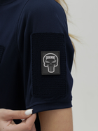 Тактична футболка жіноча BEZET 10350 XL Синя (ROZ6501032295) - зображення 6
