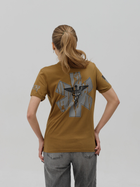 Тактична футболка жіноча BEZET Medic 10125 L Койот (ROZ6501032324) - зображення 5