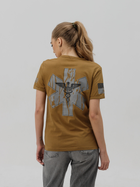 Тактична футболка жіноча BEZET Medic 10125 S Койот (ROZ6501032326) - зображення 4