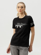 Тактическая футболка женская BEZET Warrior 10131 L Черная (ROZ6501032342) - изображение 3