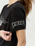 Тактическая футболка женская BEZET Warrior 10131 L Черная (ROZ6501032342) - изображение 6