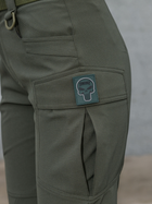 Тактичні штани жіночі BEZET Капелан 10614 XS Хакі (ROZ6501032360) - зображення 12
