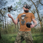 Тактична футболка M-Tac Drohnenführer Coyote Brown койот S - зображення 12