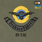 Тактическая футболка M-Tac Drohnenführer Light Olive олива S - изображение 6