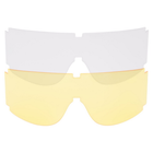 Окуляри захисні маска зі змінними лінзами та чохлом тактичні мото SILVER KNIGHT Sport (лінзи-PC, оправа-TPU, 2 змінні лінзи) - изображение 6