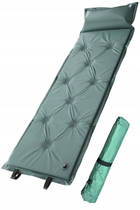 Самонадувний килимок SportVida SV-LN0002 180 x 60 см Green (5903949201802) - зображення 4