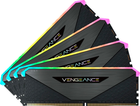 Оперативна пам'ять Corsair DDR4-3600 131072MB PC4-28800 (Kit of 4 x 32768) Vengeance RGB RT Black (CMN128GX4M4Z3600C18) - зображення 3