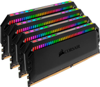 Оперативна пам'ять Corsair DDR4-3200 131072MB PC4-25600 (Kit of 4x32768) Dominator Platinum RGB Black (CMT128GX4M4E3200C16) - зображення 3