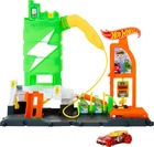 Ігровий набір Хот Вілс Заправна станція для суперзарядки Hot Wheels City Downtown Repair Station Playset (HTN79)