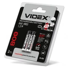 Аккумуляторы Videx HR03/AAA 800mAh 2 шт