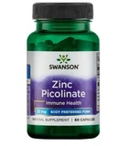 Пиколинат цинку, Zinc Picolinate Swanson, 22 мг, 60 капсул (SWV-11113)