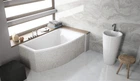 Ванна акрилова SITERA 160x95L + ніжки + сифон R135L (WA1-32-160x095LS)_TM Radaway