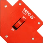 Магнитная струбцина для сварки с переключателем YATO 107 х 160 х 26 мм 13.5 кг (YT-0870)