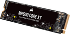 Dysk SSD Corsair MP600 Core XT 4TB PCIe 4.0 x4, NVMe 1.4, M.2 2280 Czarny (840006601999) - obraz 3