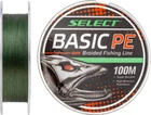 Шнур Select Basic PE (темн-зел.) 100м 0.06мм 3кг / 6lb (1870-27-58)