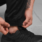 Мужские Брюки рип-стоп с накладными карманами черные размер 3XL - изображение 7