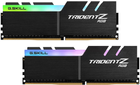 Pamięć RAM G.Skill DDR4-3000 16384MB PC4-24000 (Kit of 2x8192) Trident Z RGB (F4-3000C16D-16GTZR) - obraz 1
