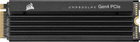 Dysk SSD Corsair MP600 PRO LPX 4 TB PCIe 4.0 x4, NVMe 1.4, M.2 2280 Czarny (840006657804) - obraz 3