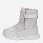 Zimowe kozaki dziecięce dla dziewczynki ocieplane Puma Nieve Boot WTR AC Inf Nimbus 38074608 26 (8.5UK) Szare (4065449314053) - obraz 3