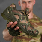 Нубуковые кроссовки Single Sword с влагозащитными вставками мультикам размер 41 - изображение 7