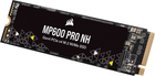 Dysk SSD Corsair MP600 PRO NH 4TB PCIe 4.0 x4, NVMe 1.4, M.2 2280 (840006697237) - obraz 5