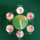 Пластырь патч для снятия боли в спине, шее, коленях, натуральные компоненты 5 штук в наборе, Зеленый - изображение 3