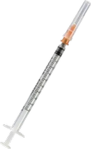Шприц інсуліновий ICO Insulin Syringe C.AG 1 мл 0.30 х 8 мм 10 шт (8499991650844) - зображення 1
