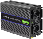 Przetwornica samochodowa Qoltec Monolith 3000 MS Wave 1500 W/3000 W 12 V na 230 V (5901878519272) - obraz 1