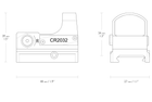 Приціл коліматорний Hawke Micro Reflex Sight 3 MOA. Weaver - зображення 3