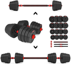 Sztanga-hantle HMS kompozyt 30 kg SGP30 (5907695564587) - obraz 3