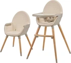 Стульчик для кормления 2 в 1 Kinderkraft Fini 2 Beige (KHFINI02BEG0000) (5902533924493)
