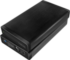 Зовнішня кишеня Logilink 3.5" SATA HDD USB 3.0 Black (4052792044904) - зображення 3