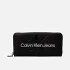 Гаманець жіночий зі штучної шкіри Calvin Klein Jeans K60K607634-0GQ Чорний (8720639169276)