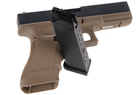 Пістолет WE Glock 18C Gen3. Metal Tan GBB (Страйкбол 6мм) - изображение 5