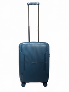 Чемодан дорожный Малый (S) под Ручную кладь Полипропилен Airtex 245 40л 55x39,5x20см Синий (Blue)