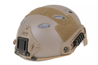 Шолом Страйкбольний FMA Fast PJ CFH Helmet M/L Tan (муляж)